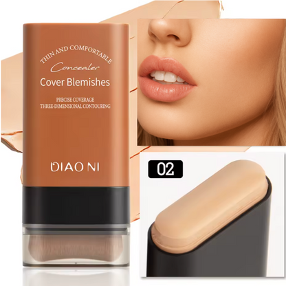 Base Coreana Cobertura Total 2 en 1 (Base + Brocha) - K-SKIN