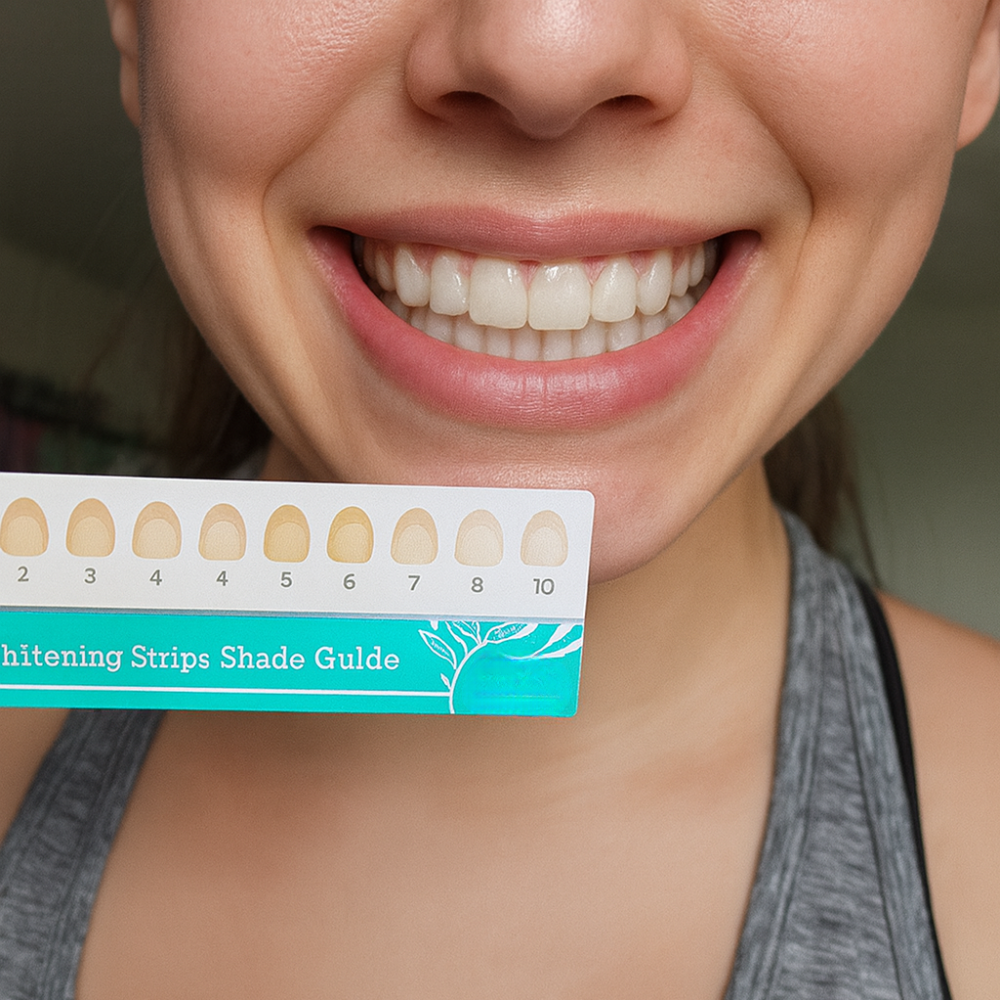 TIRAS BLANQUEADORAS DENTALES DE COCO - PEARLSHINE™