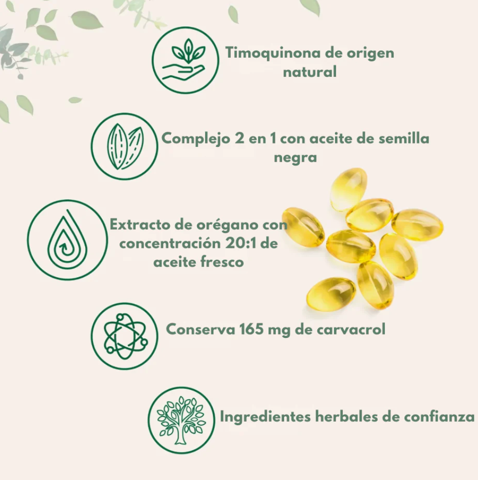 CAPSULAS DE ACEITE DE OREGANO