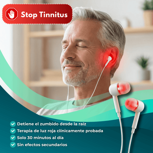 Dispositivo de Fototerapia para Tinnitus - REDRELIEF™