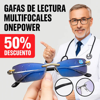GAFAS MULTI FOCALES 2 EN 1 CON PROTECCIÓN CONTRA LUZ AZUL - OPTI FOCUS LENS™