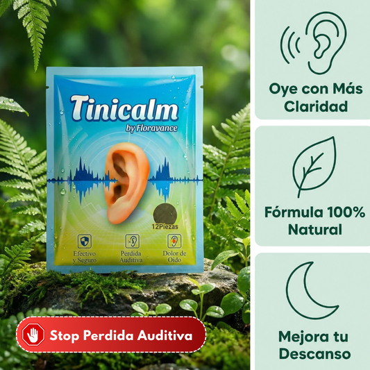 Parches Herbales para Salud Auditiva y Mejora de Audición pack 12 UD - TINICALM