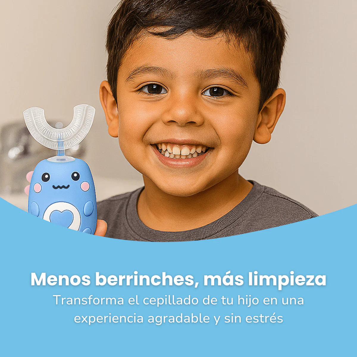 DinoCepillo™ | Cepillo de Dientes Eléctrico
