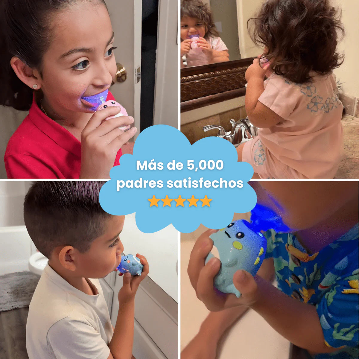 DinoCepillo™ | Cepillo de Dientes Eléctrico