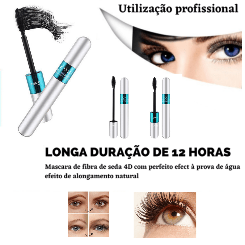 Eyecut™ Máscara de Cílios 2 EM 1 com Pincel Duplo - Comprar em Bello Sconto