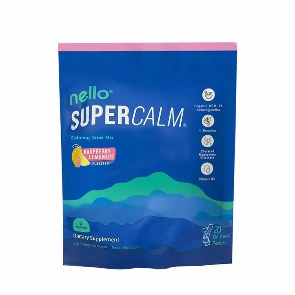 Nello Supercalm™ Ashwagandha – Equilibrio Emocional y Claridad Mental