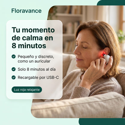Dispositivo Recargable de Terapia de Luz Roja para el Tinnitus - LUMEX™