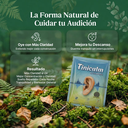 Parches Herbales para Salud Auditiva y Mejora de Audición pack 12 UD - TINICALM