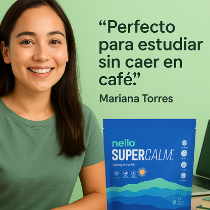 Nello Supercalm™ Ashwagandha – Equilibrio Emocional y Claridad Mental