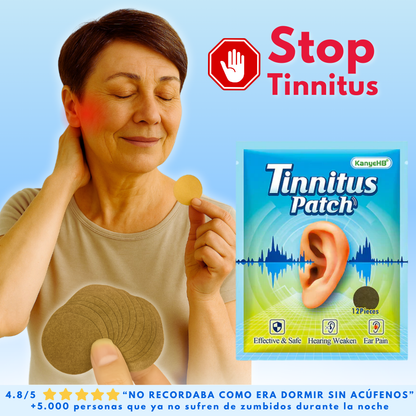 PARCHES HERBALES PARA ZUMBIDO DE OIDO - TINICALM™