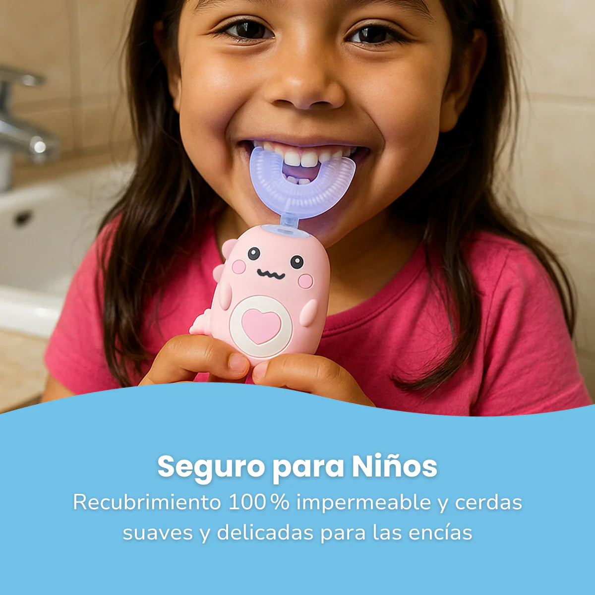 DinoCepillo™ | Cepillo de Dientes Eléctrico