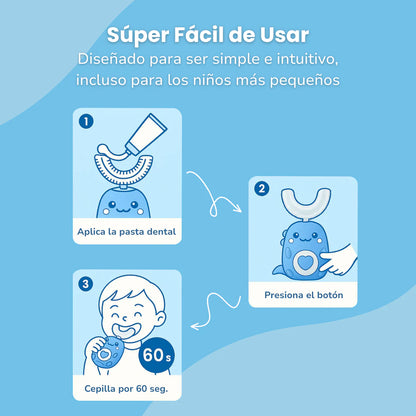 DinoCepillo™ | Cepillo de Dientes Eléctrico